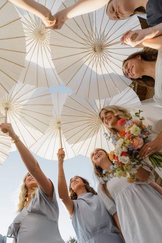 چتر کاغذی وارداتی اکسسوری رویایی برای عکاسی