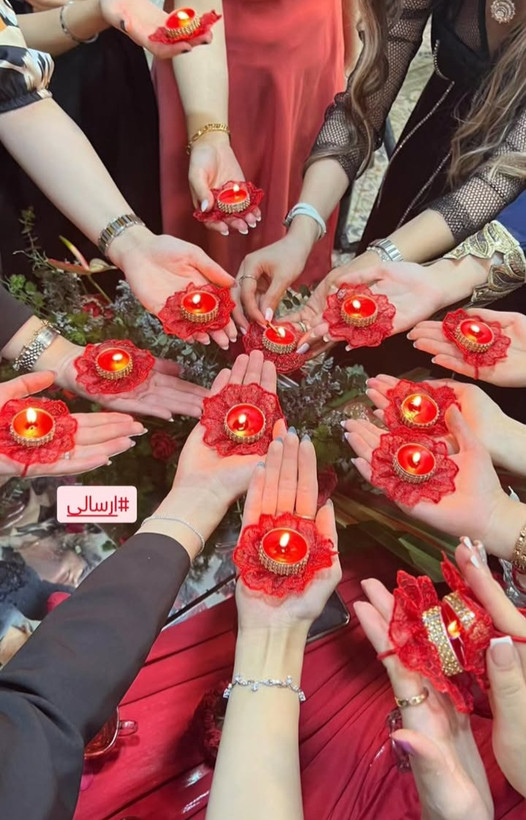 شمع ساقدوش(بسته 6 عددی)