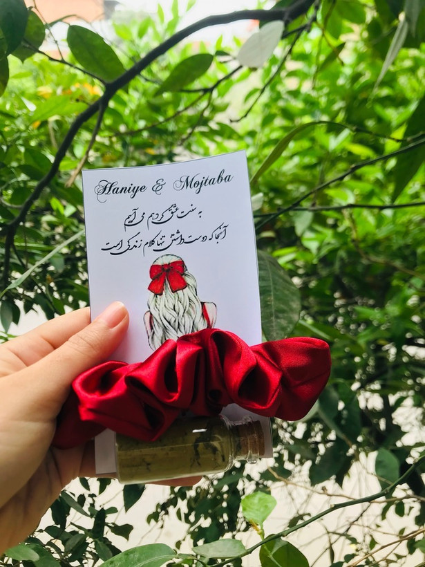گیفت کارت اسکرانچی و حنای آرورا تلفیق سنت و مدرنیته