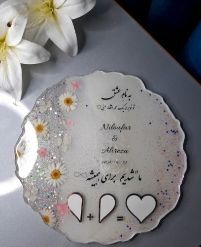 استند اثر انگشت عقد مدل بابونه