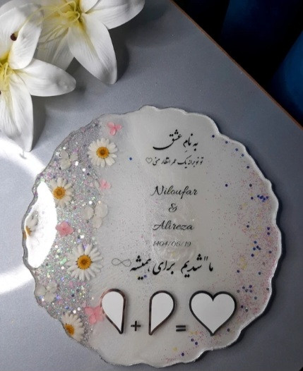 استند اثر انگشت عقد مدل بابونه